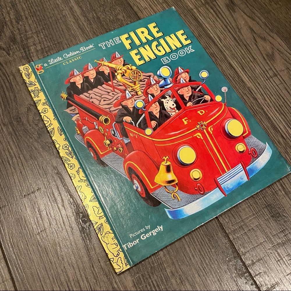 Little Golden Book Vintage “The Fire Engine Book”